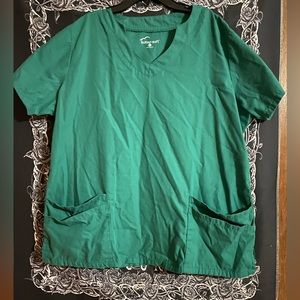 Green Scrub Top